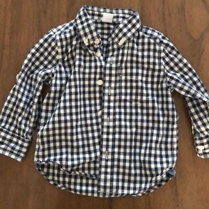 Baby GAP checked shirt